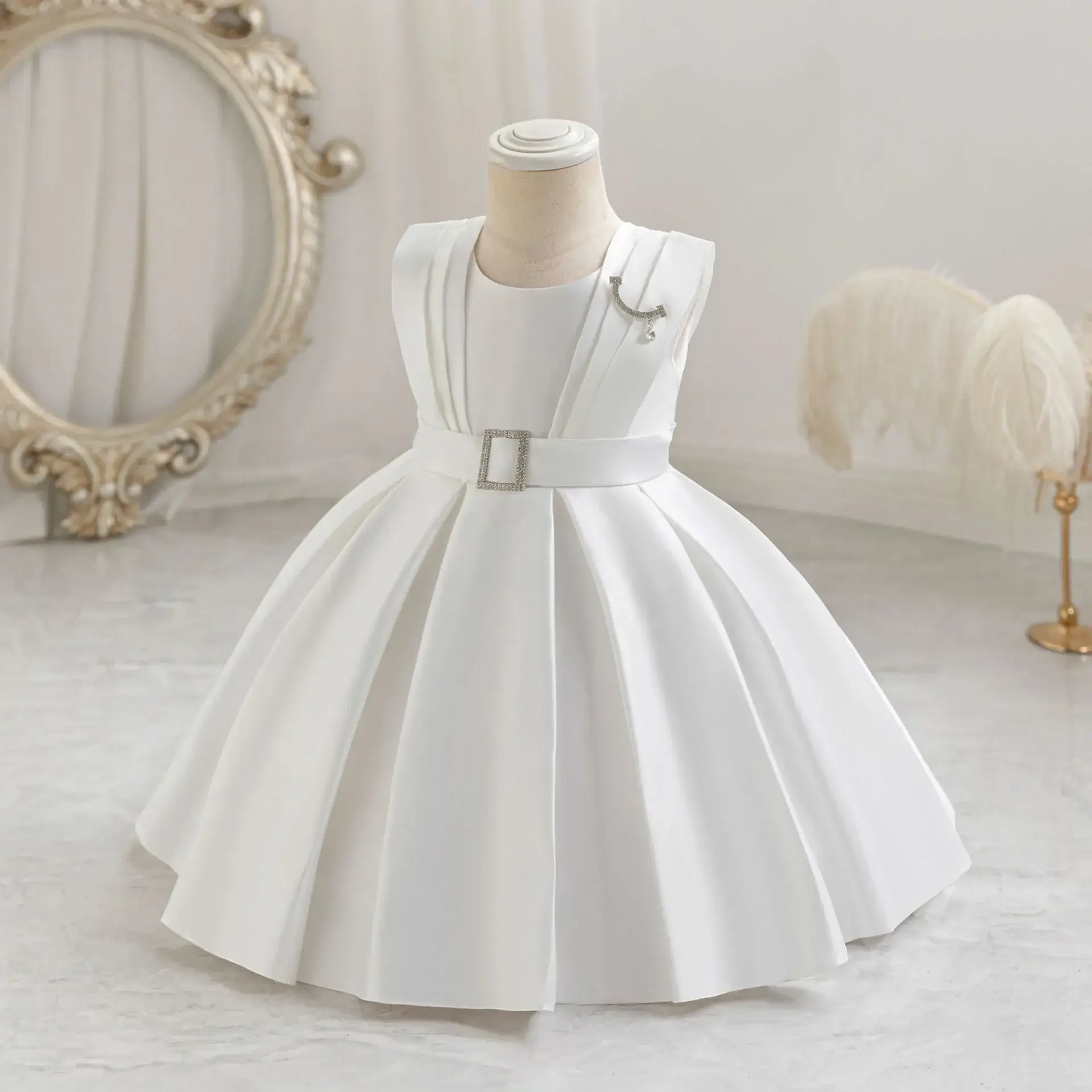 Children's Funny Western Style New Children's Birthday Party Princess Dress Dress dress Girl Flower Girl Dress Dress Wholesale — feature 15