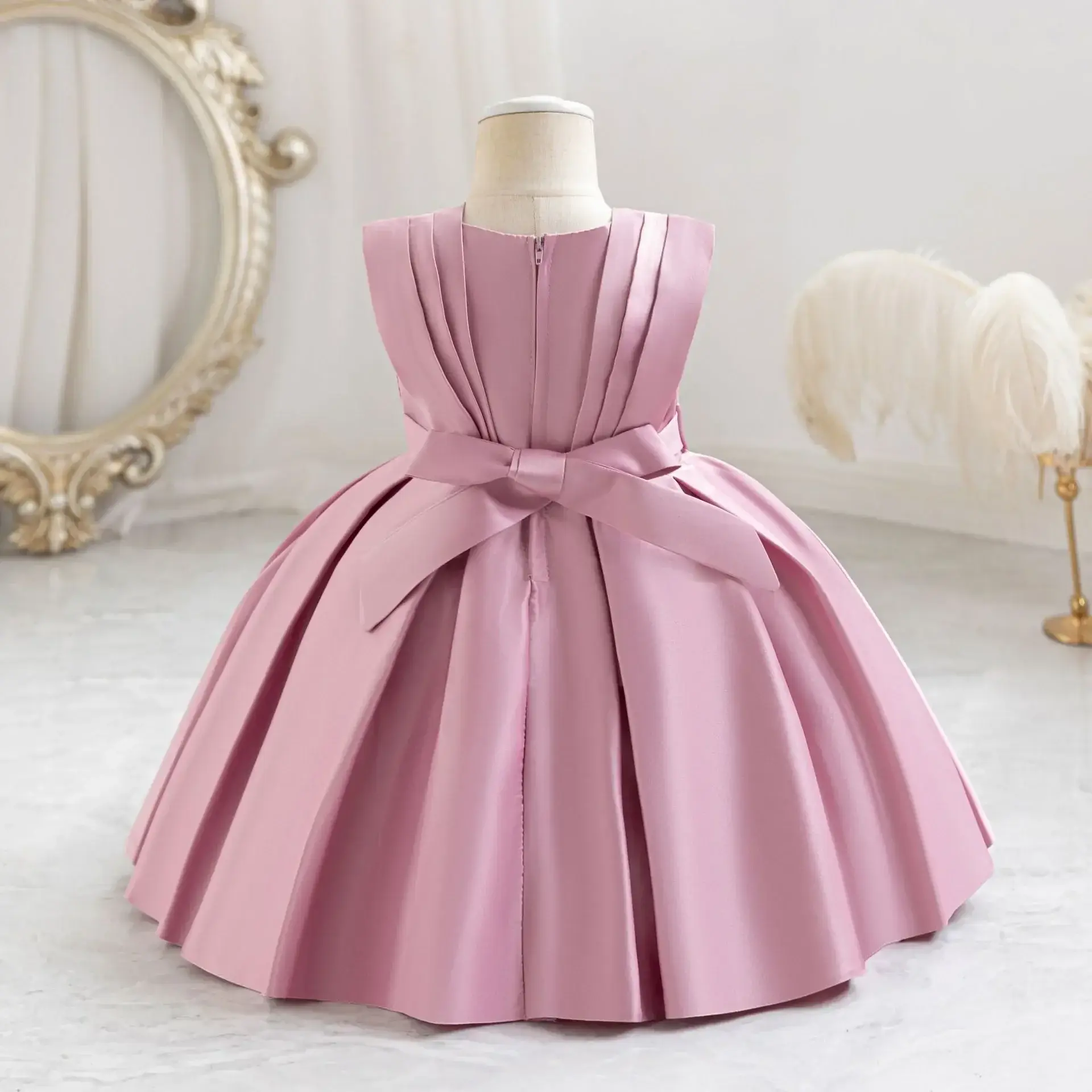 Children's Funny Western Style New Children's Birthday Party Princess Dress Dress dress Girl Flower Girl Dress Dress Wholesale — feature 7