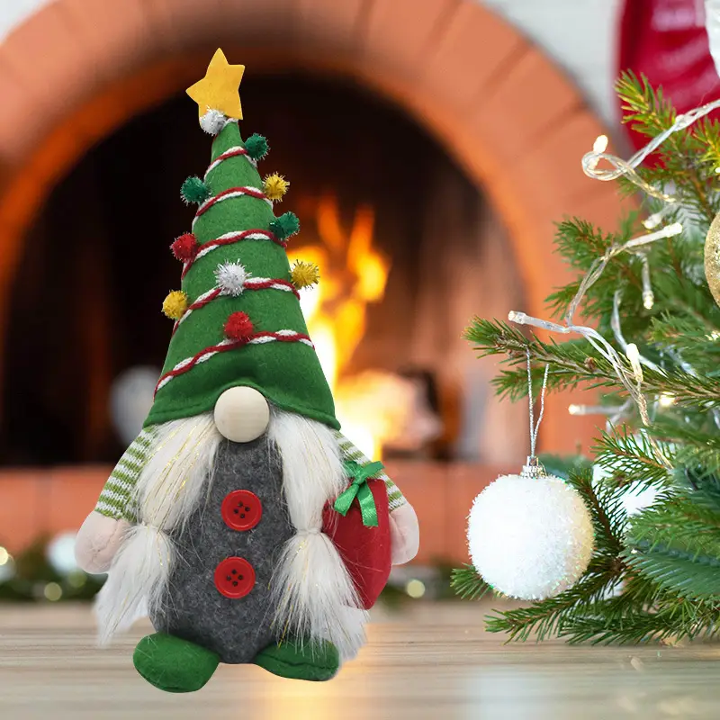 2025 Christmas Faceless Doll Ornaments Santa Claus Decor — feature 9