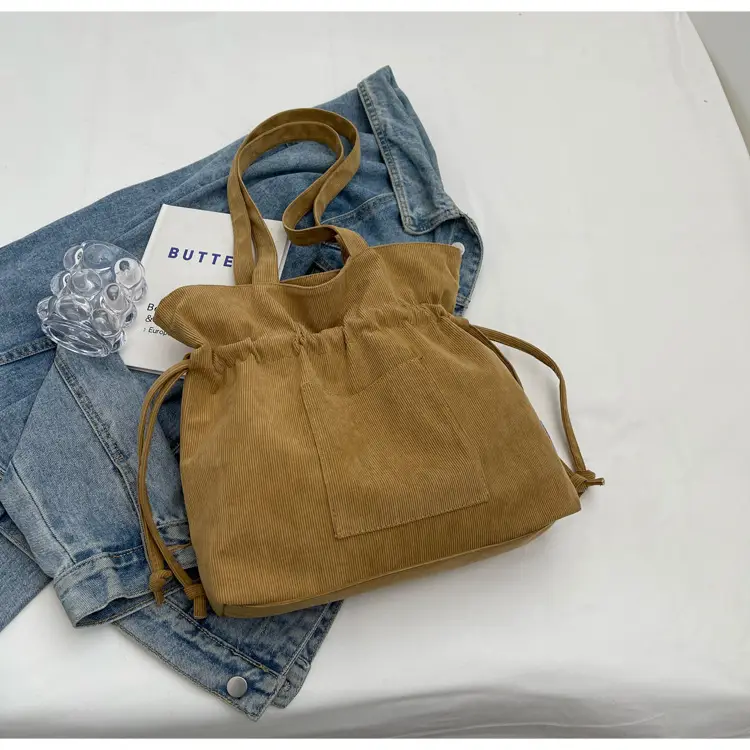 Green Drawstring Tote Bag for Women 2024 — feature 23
