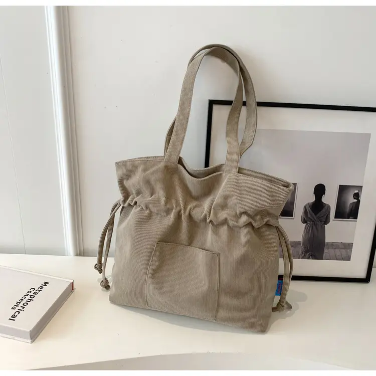 Green Drawstring Tote Bag for Women 2024 — feature 25