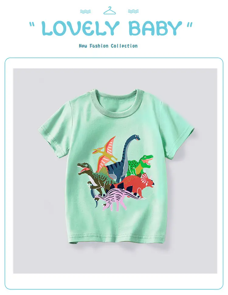 Children's Yellow Excavator T-Shirt 2025 Summer — feature 2