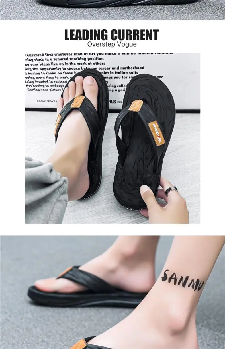 Vietnamese Slippers for Men Summer Sandals High-End Sports — feature 11