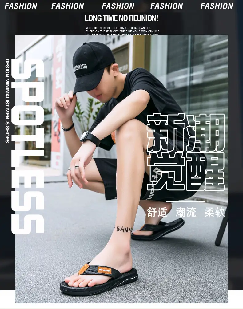 Vietnamese Slippers for Men Summer Sandals High-End Sports — feature 2