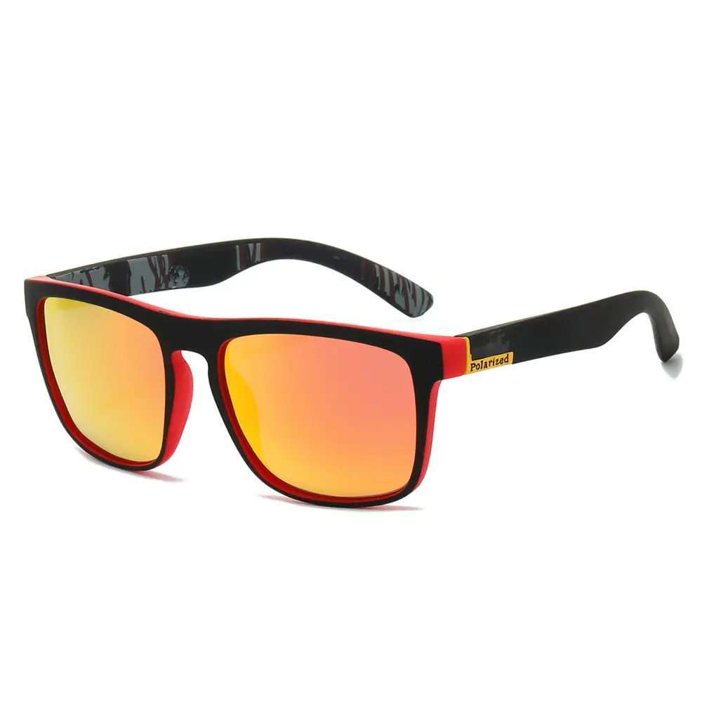 Men Polarized Anti-UV Sunglasses Blue Tinted - Image 6
