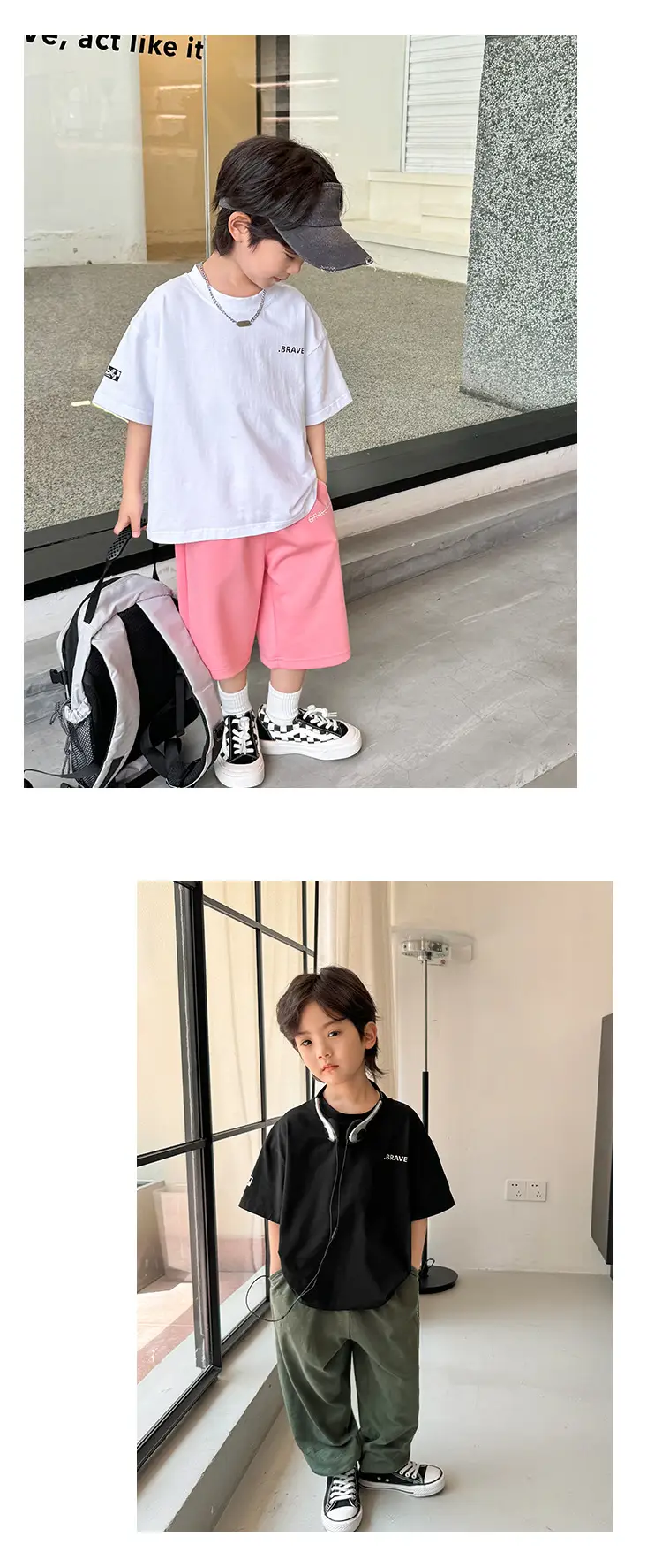 Haima's Boys White Pink T-Shirt Summer 2026 — feature 11