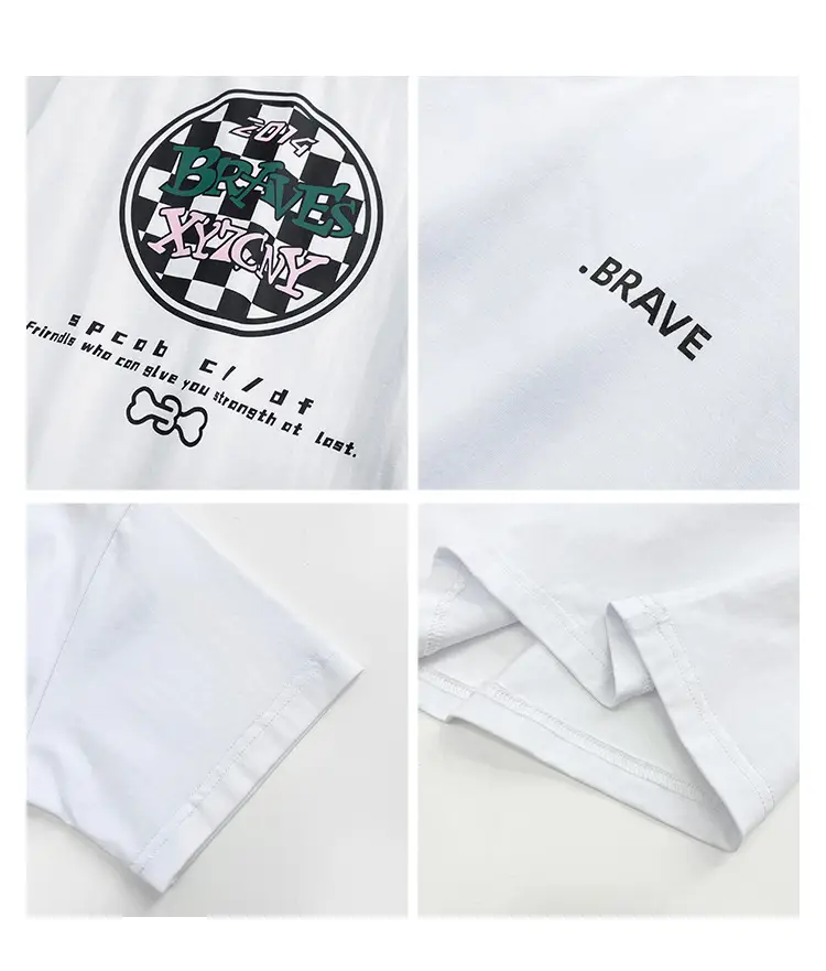 Haima's Boys White Pink T-Shirt Summer 2026 — feature 4