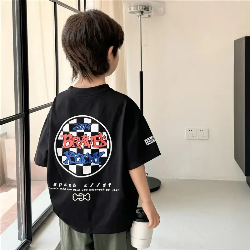 Haima's Boys White Pink T-Shirt Summer 2026 - Image 2