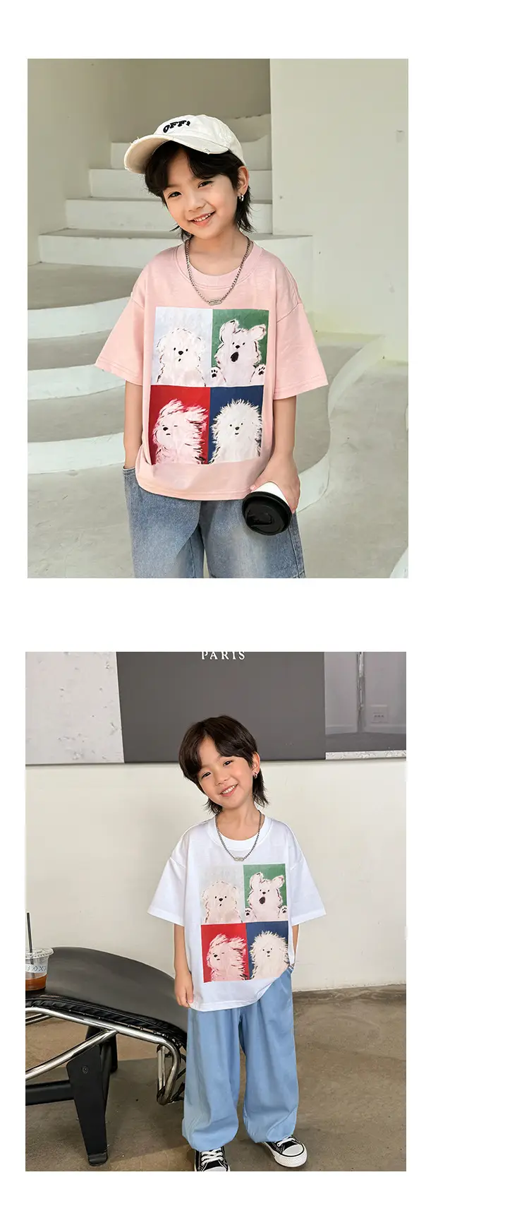 Haima Boys T-Shirt Pink Cotton Summer 2026 — feature 10