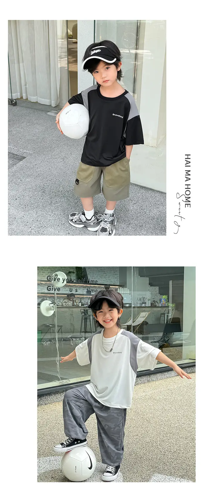 Haima Boys T-Shirt 2026 Summer Quick Dry Half Sleeve — feature 14