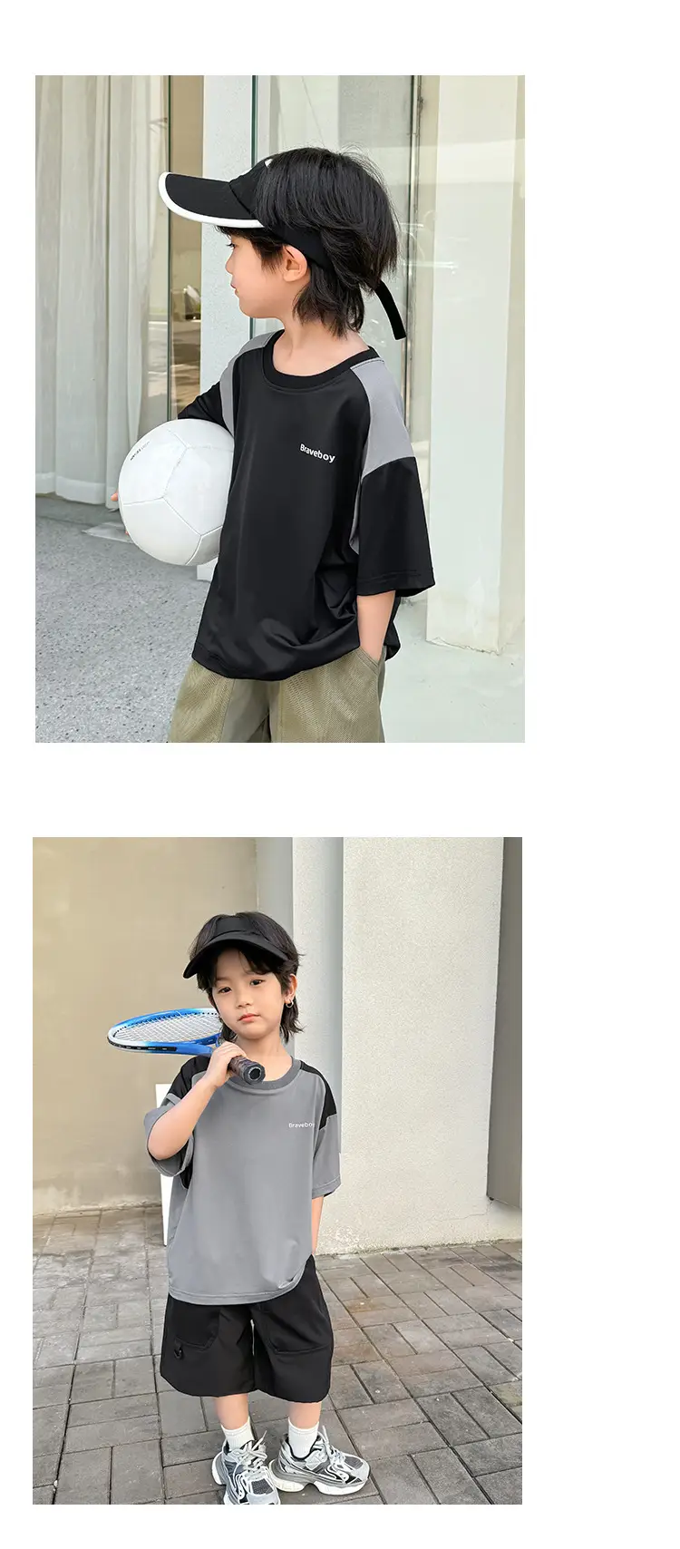 Haima Boys T-Shirt 2026 Summer Quick Dry Half Sleeve — feature 15