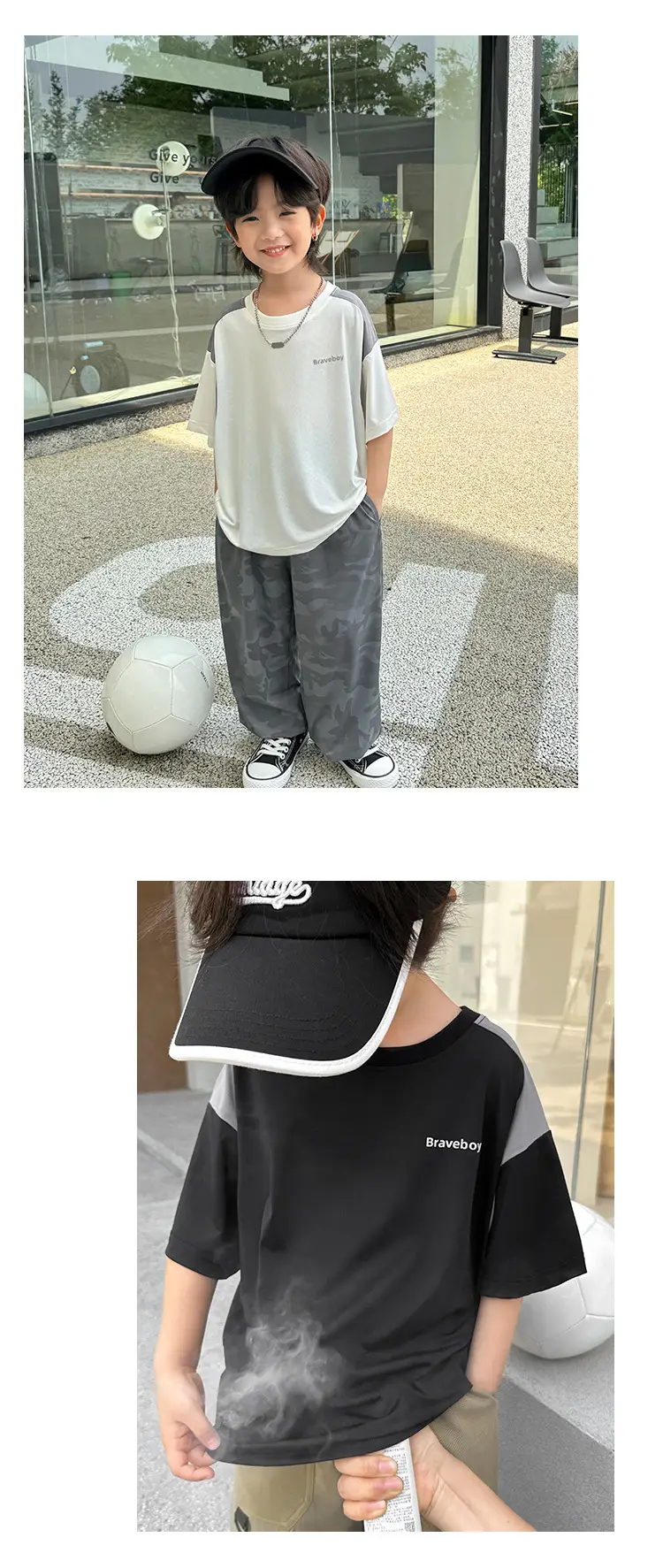 Haima Boys T-Shirt 2026 Summer Quick Dry Half Sleeve — feature 16