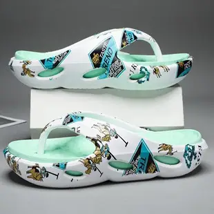 Flip-flops men's summer outdoor wear shit-feeling beach sports non-slip Vietnamese sandals heel driving slippers — feature 7