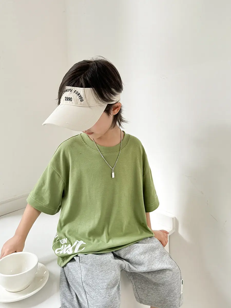 Haima Boys T-Shirt Blue Shorts Summer 2026
