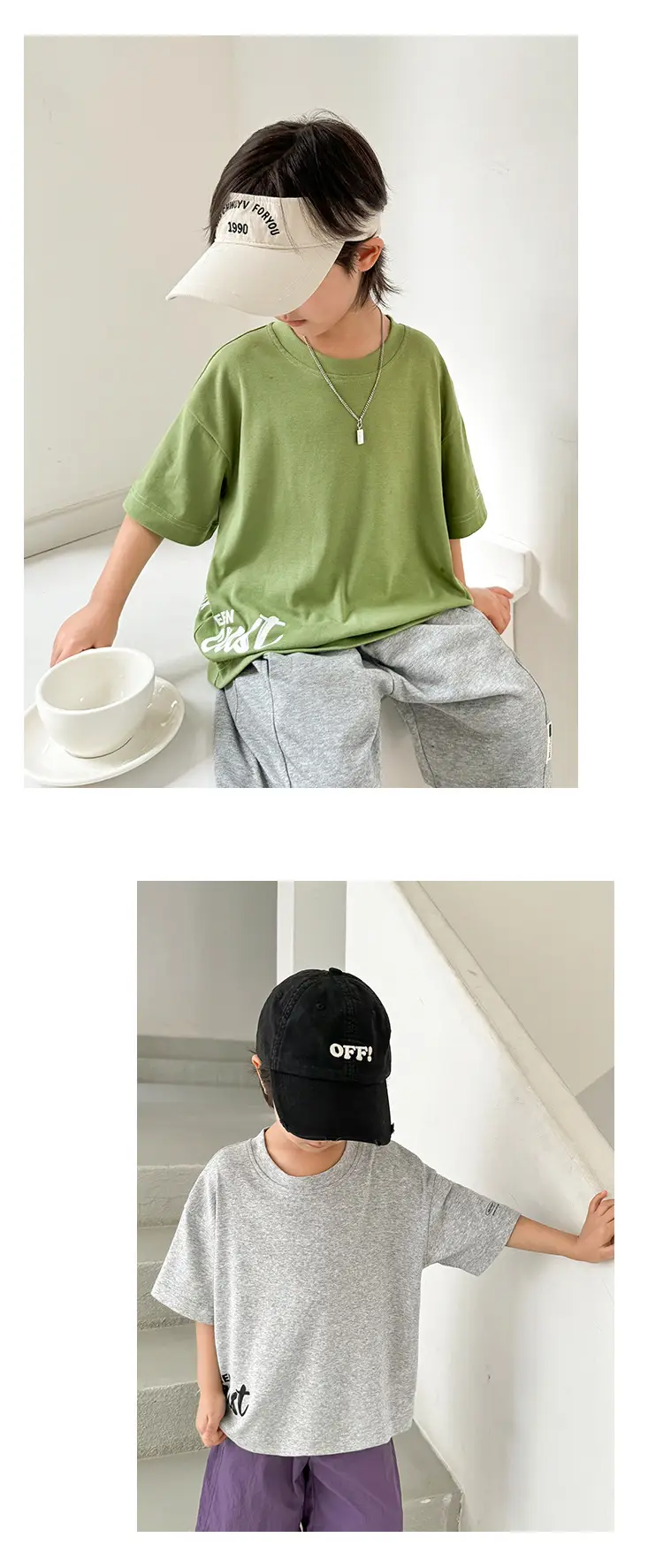 Haima Boys T-Shirt Blue Shorts Summer 2026 — feature 12
