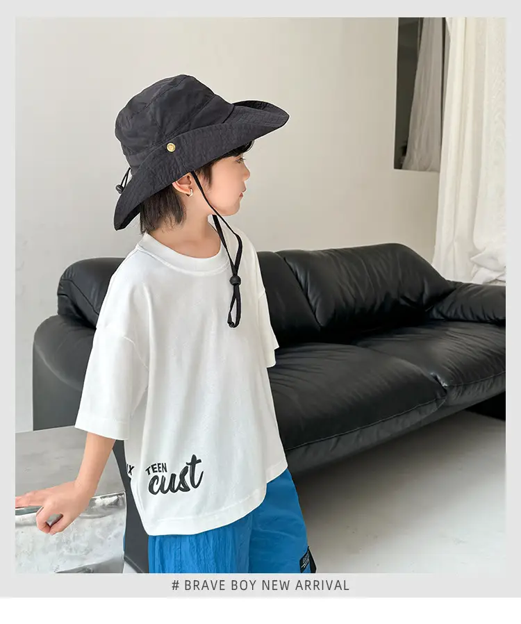 Haima Boys T-Shirt Blue Shorts Summer 2026 — feature 2