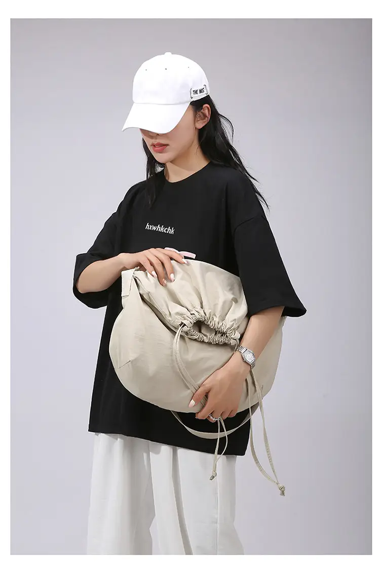 Blue Drawstring Crossbody Bag for Women — feature 39