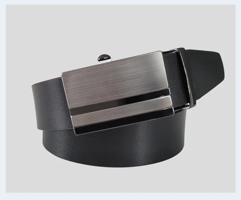 Men's PU Leather Belt with Automatic Buckle — feature 11