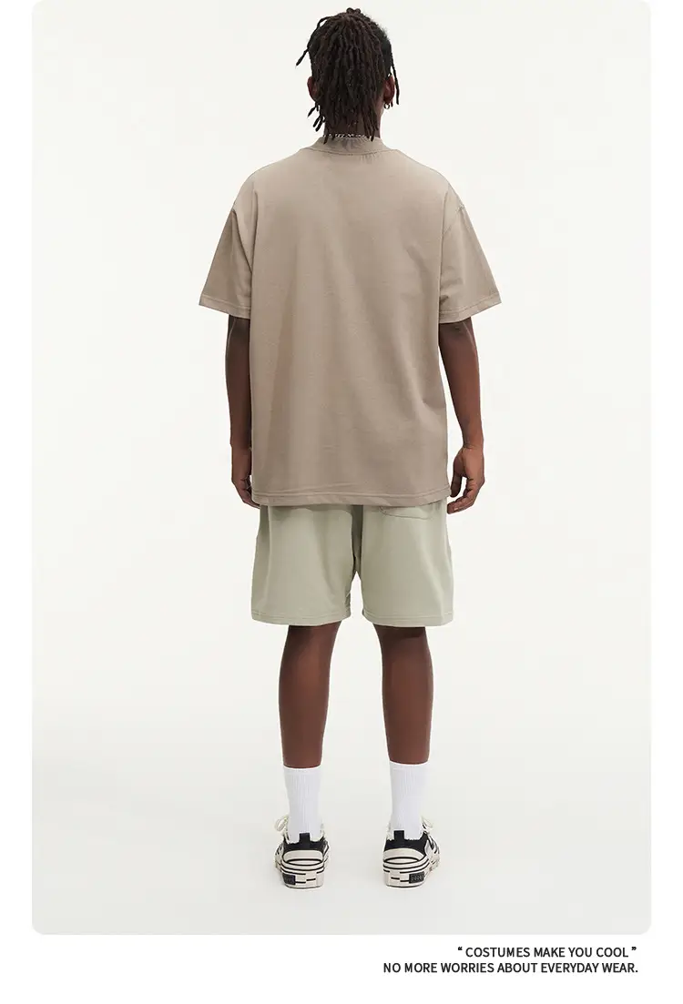 Men Black Cotton T-Shirt Small Neck Short Sleeve — feature 11