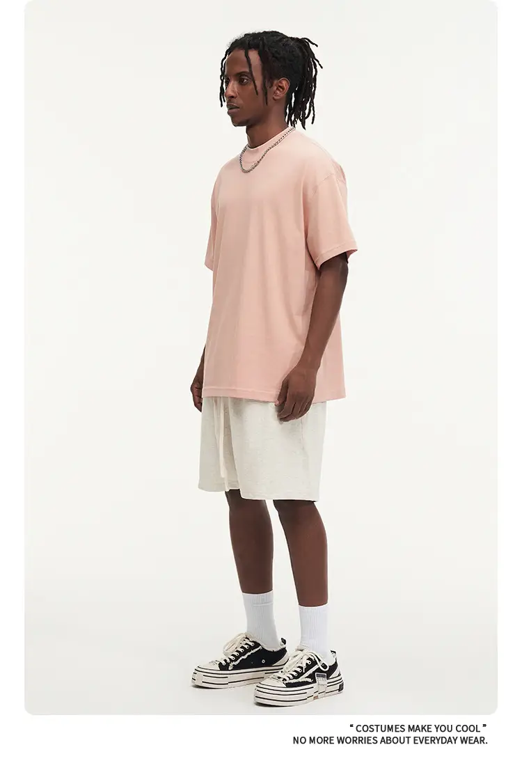 Men Black Cotton T-Shirt Small Neck Short Sleeve — feature 7