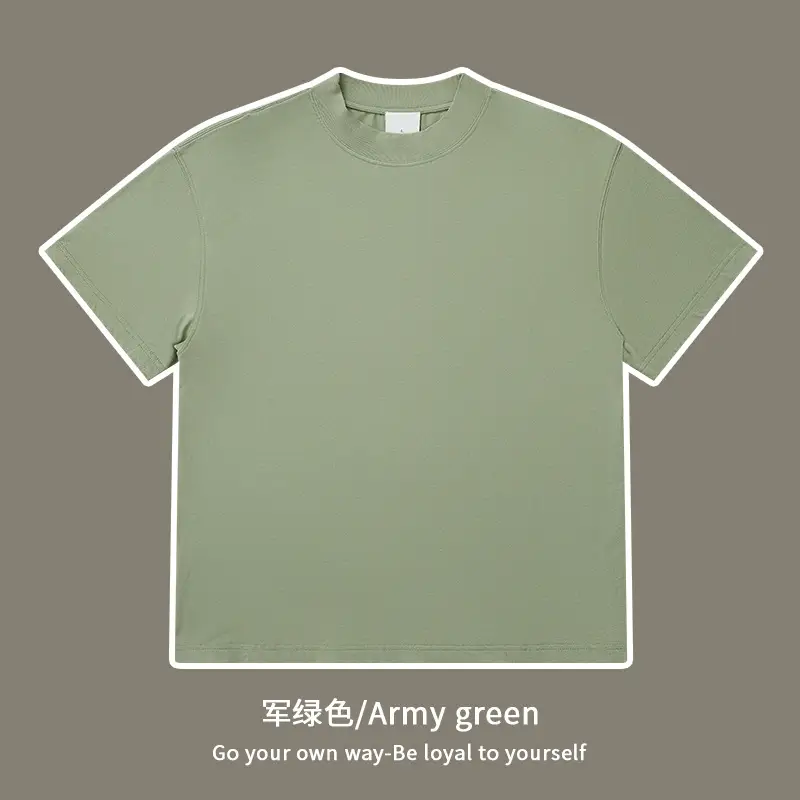 Men Black Cotton T-Shirt Small Neck Short Sleeve - Image 5