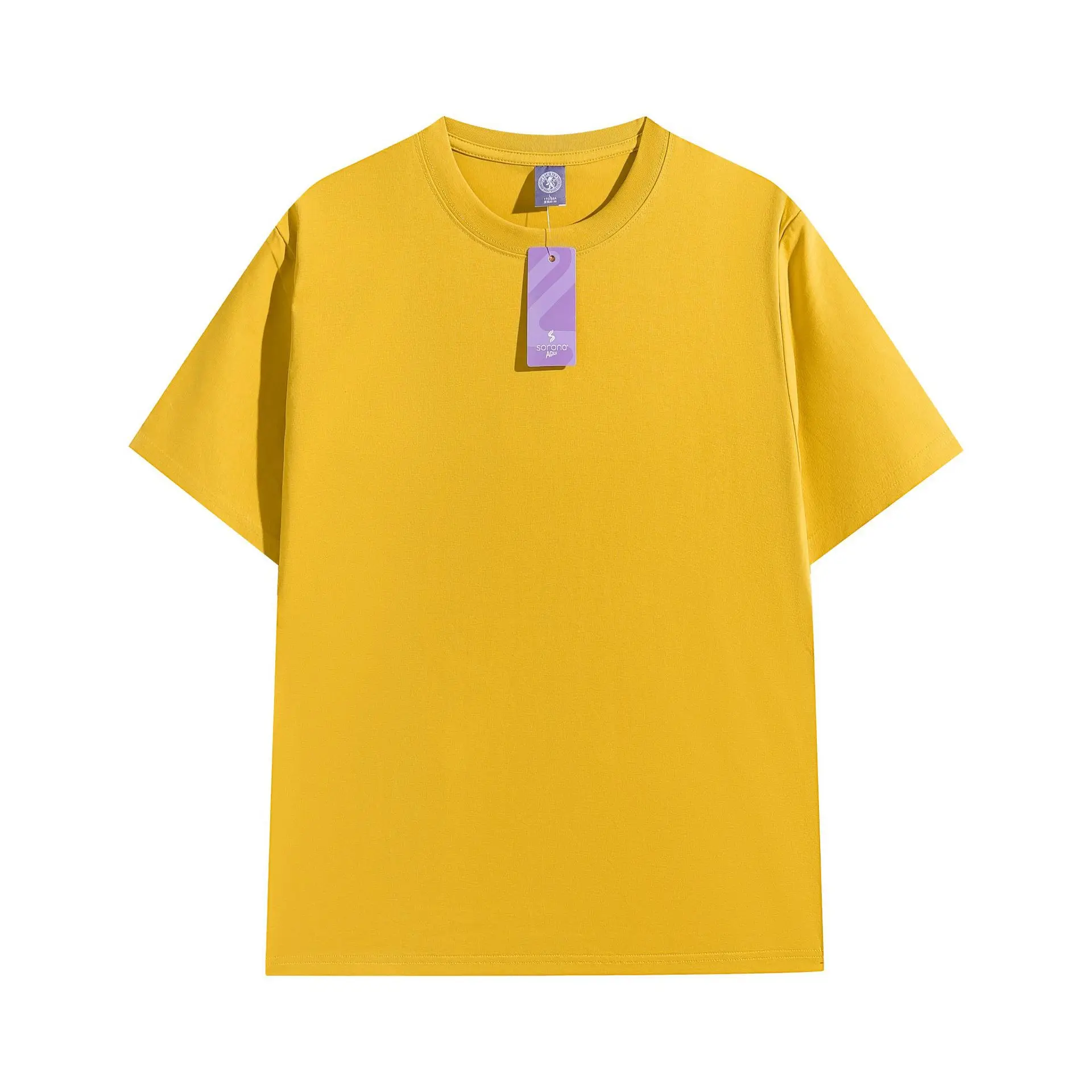 Men's Pink Cotton Short Sleeve T-Shirt - Image 11