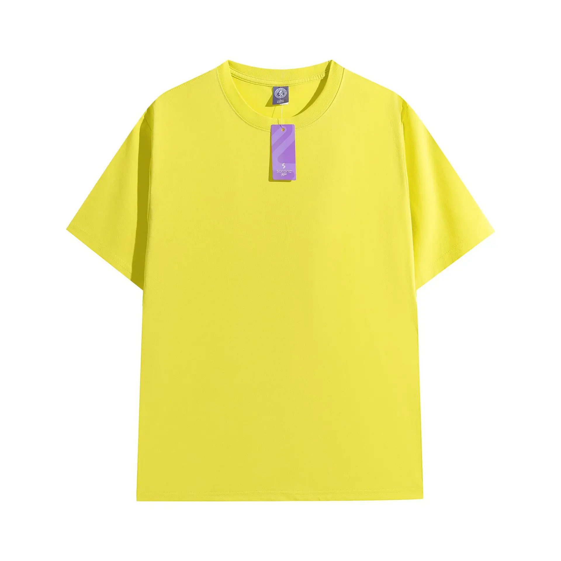 Men's Pink Cotton Short Sleeve T-Shirt - Image 12