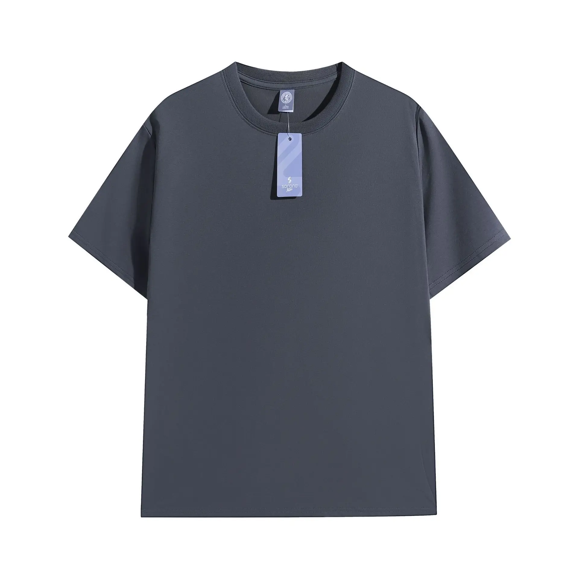 Men's Pink Cotton Short Sleeve T-Shirt - Image 3
