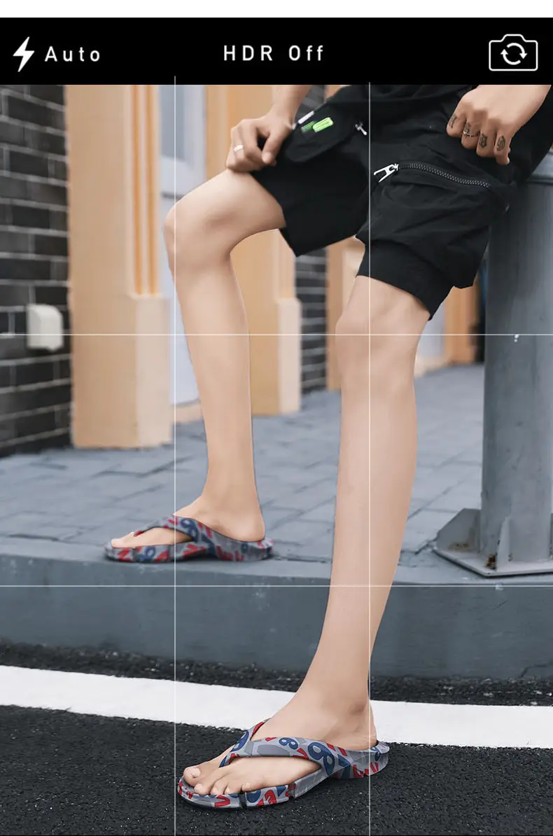 Flip-flops Men's Non-slip Wear-resistant Shit-feeling Flip-flops Summer Sports Leisure Trendy Indoor and Outdoor Wear Sandals — feature 1