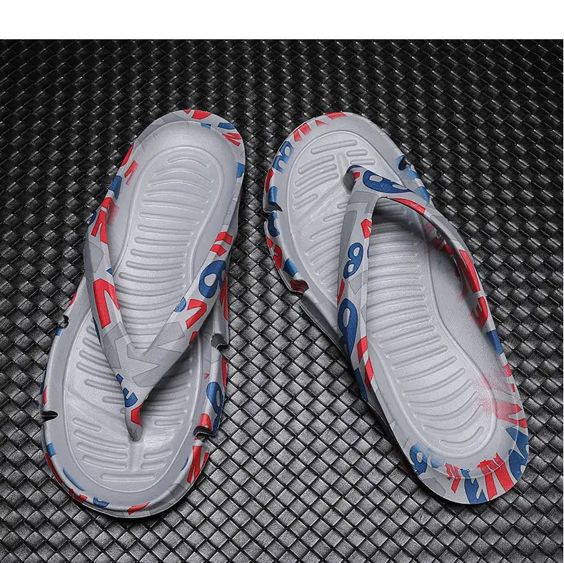 Flip-flops Men's Non-slip Wear-resistant Shit-feeling Flip-flops Summer Sports Leisure Trendy Indoor and Outdoor Wear Sandals — feature 13