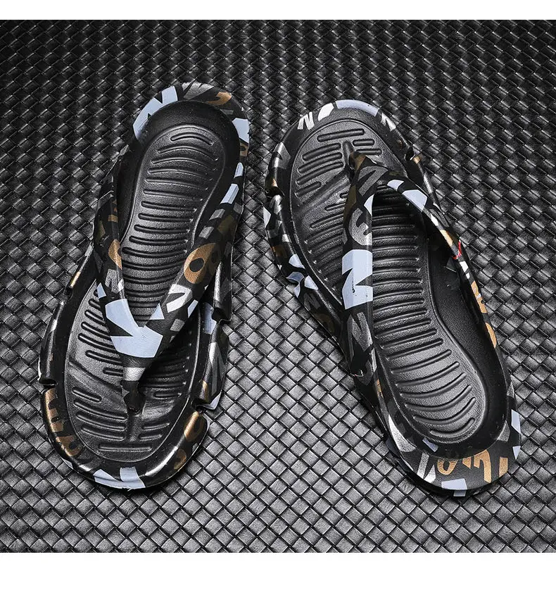 Flip-flops Men's Non-slip Wear-resistant Shit-feeling Flip-flops Summer Sports Leisure Trendy Indoor and Outdoor Wear Sandals — feature 18