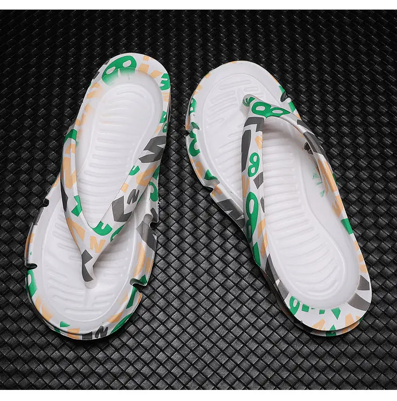 Flip-flops Men's Non-slip Wear-resistant Shit-feeling Flip-flops Summer Sports Leisure Trendy Indoor and Outdoor Wear Sandals — feature 9