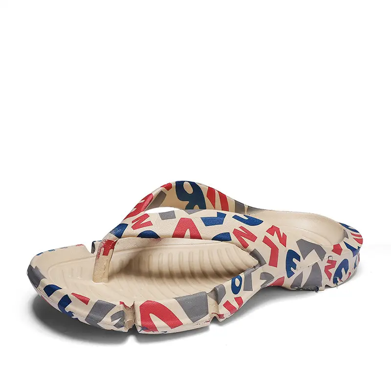 Flip-flops Men's Non-slip Wear-resistant Shit-feeling Flip-flops Summer Sports Leisure Trendy Indoor and Outdoor Wear Sandals - Image 2