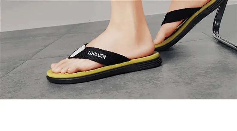 Vietnamese Flip-flops Men's Summer Non-slip Wear-resistant Outer Wear Casual Flip-flops Soft Sole Large Size 45 Beach Sandals — feature 23