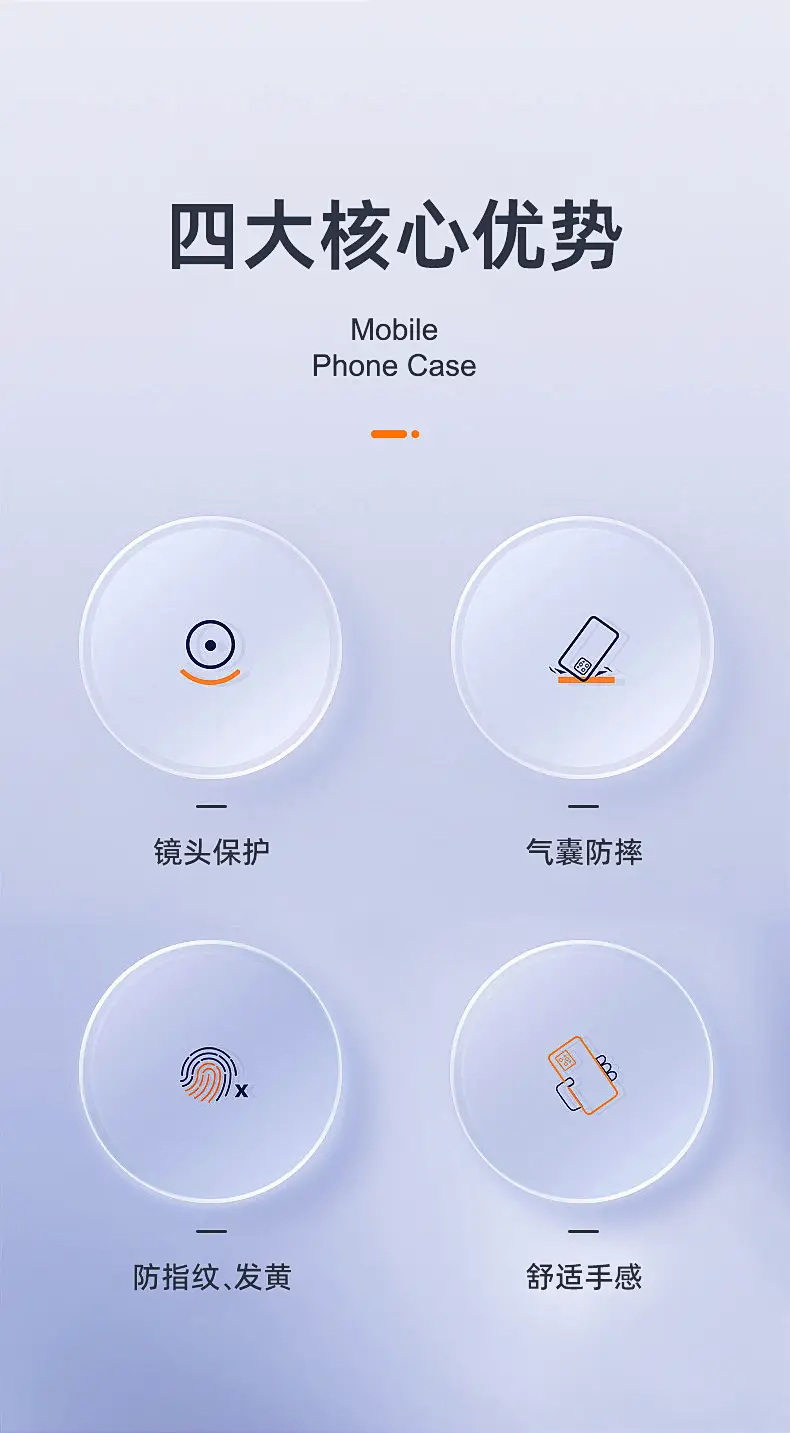 Apple 17 Pro 15 Four-Corner Transparent Phone Case — feature 3