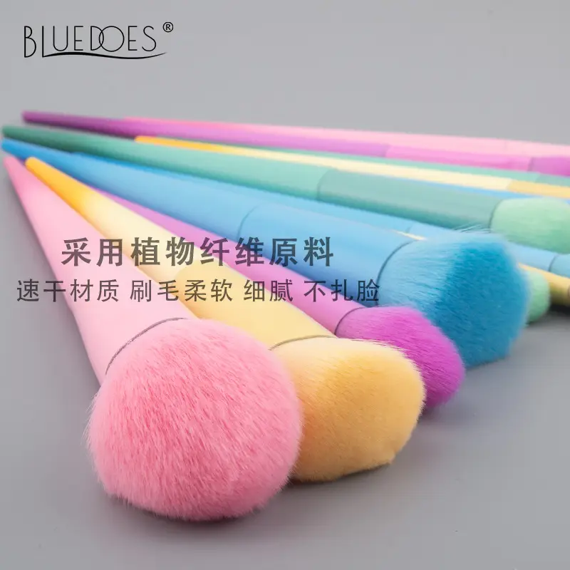 Blush Powder Brush Set 17 Colors Professional Beauty Tools - Image 4