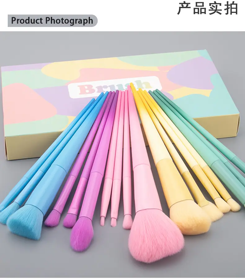 Blush Powder Brush Set 17 Colors Professional Beauty Tools β feature 12