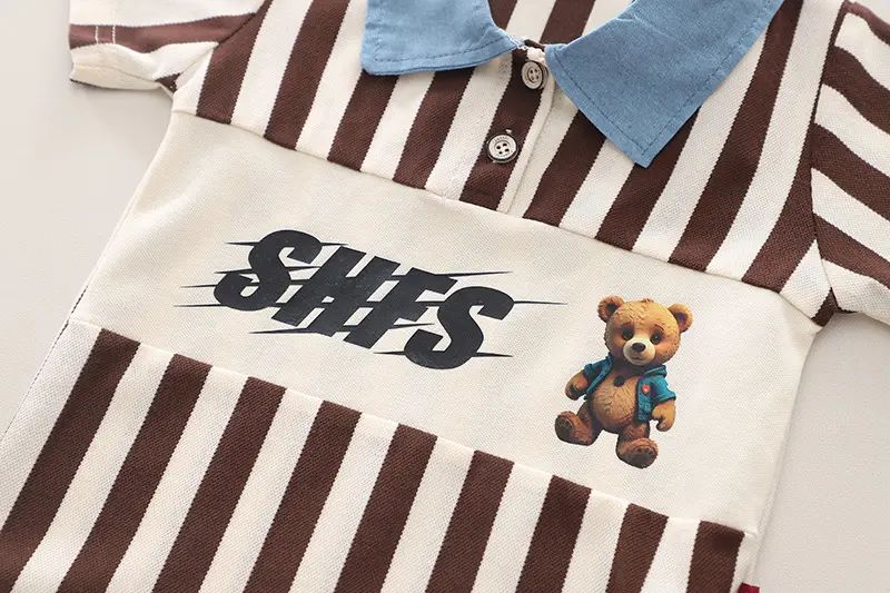 Boys Striped Shorts T-Shirt Set Summer 2024 β feature 7