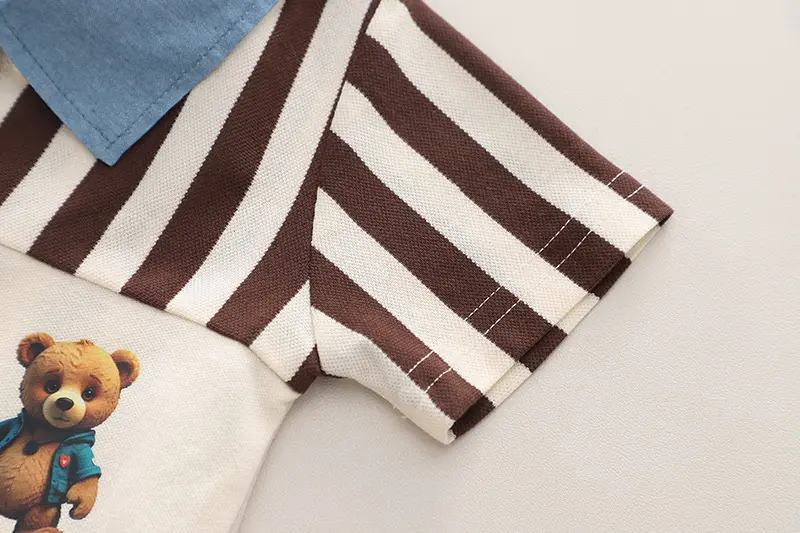 Boys Striped Shorts T-Shirt Set Summer 2024 β feature 8