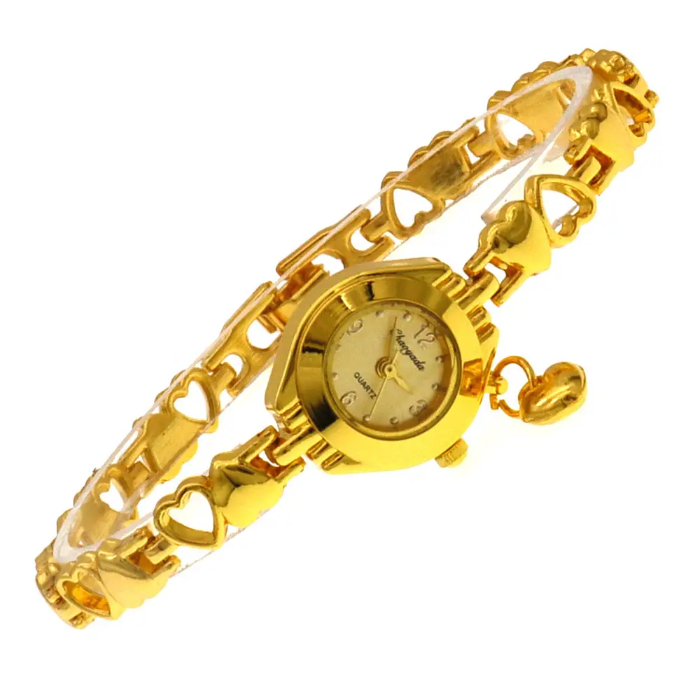 Multi-Color Hollow Love Bracelets Quartz Watch Set — feature 2