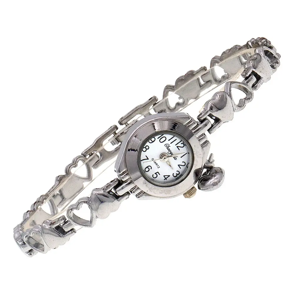 Multi-Color Hollow Love Bracelets Quartz Watch Set — feature 5