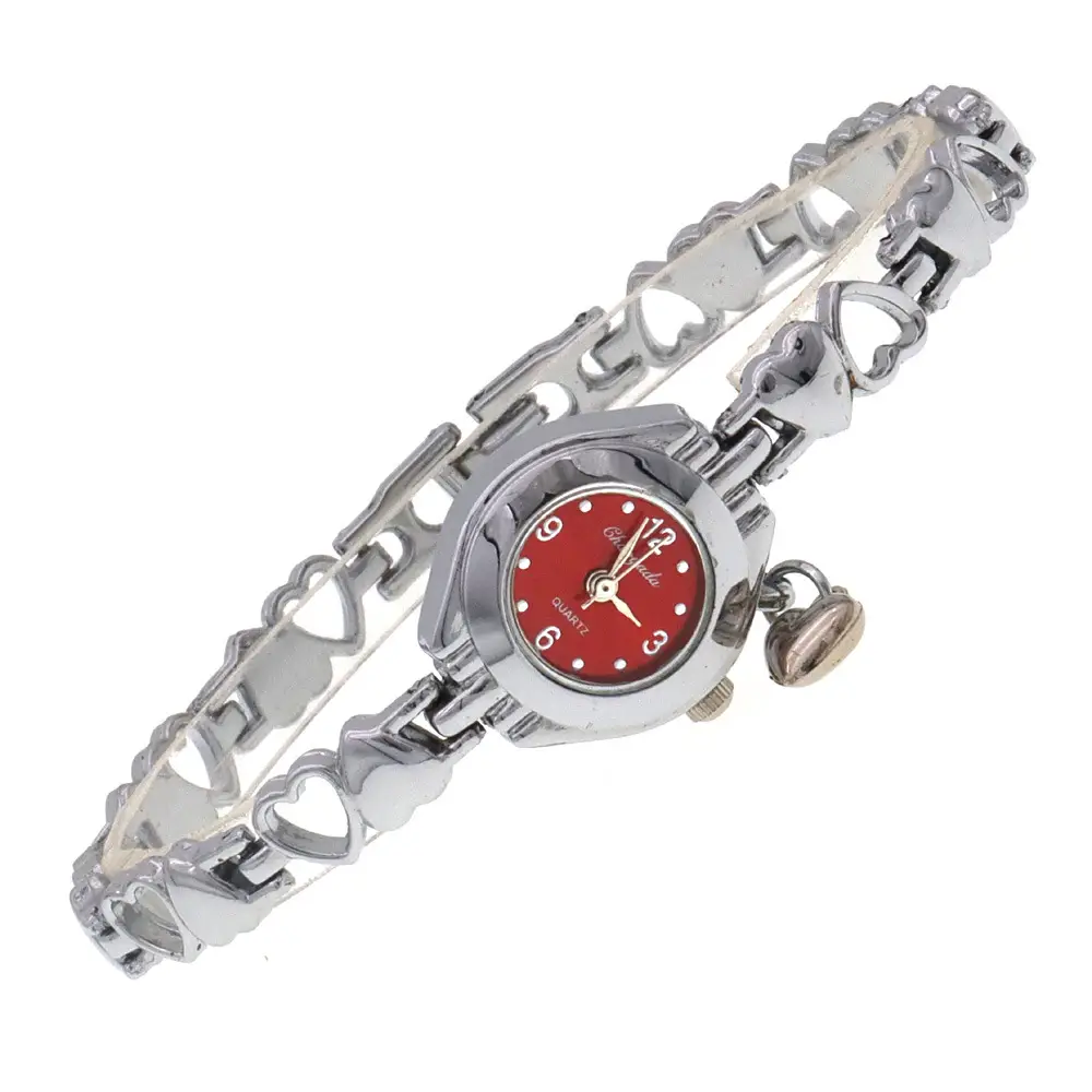 Multi-Color Hollow Love Bracelets Quartz Watch Set - Image 12