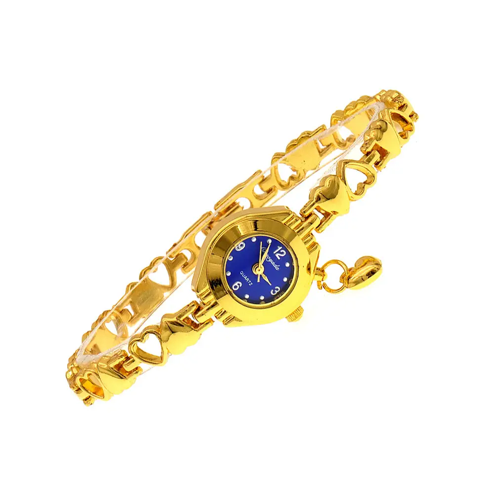 Multi-Color Hollow Love Bracelets Quartz Watch Set - Image 6