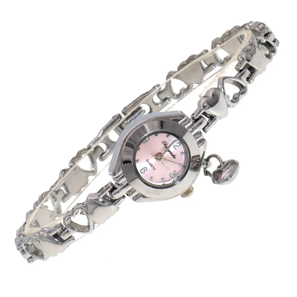 Multi-Color Hollow Love Bracelets Quartz Watch Set - Image 7