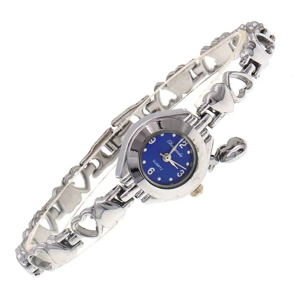 Multi-Color Hollow Love Bracelets Quartz Watch Set - Image 8