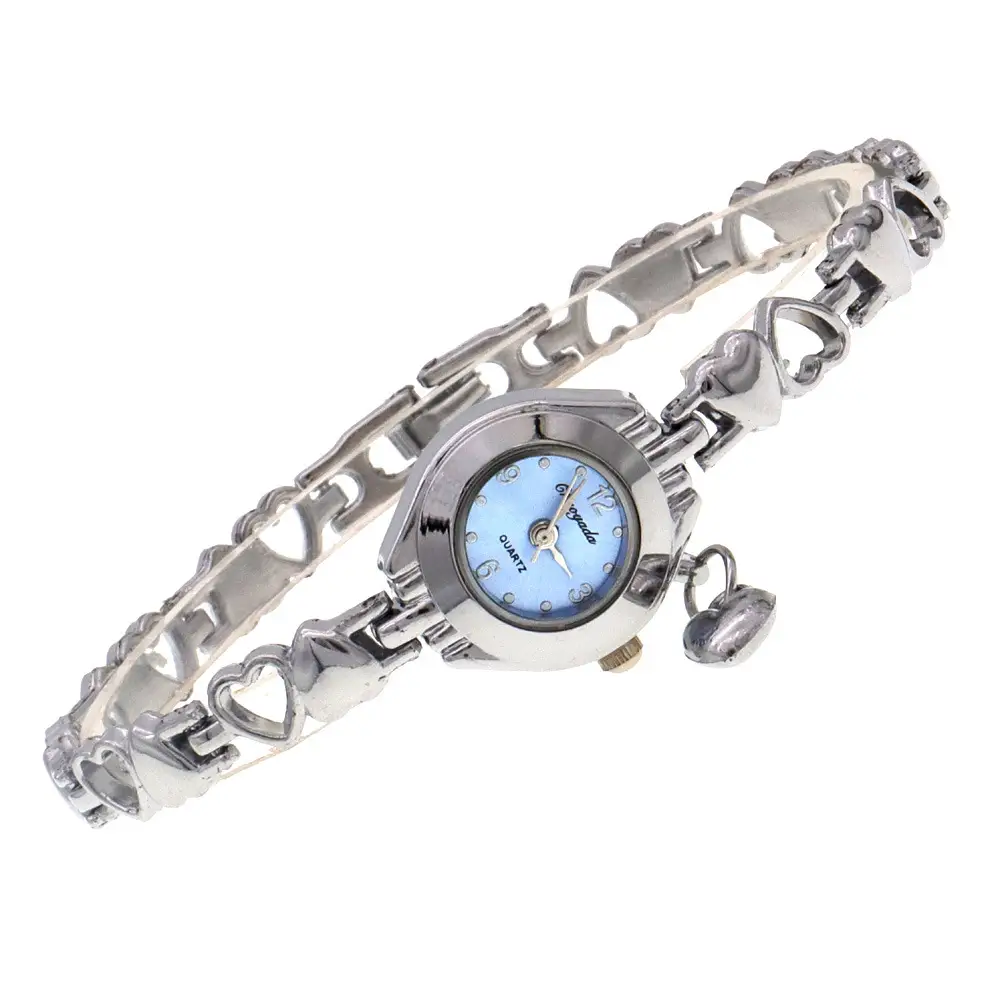 Multi-Color Hollow Love Bracelets Quartz Watch Set - Image 9
