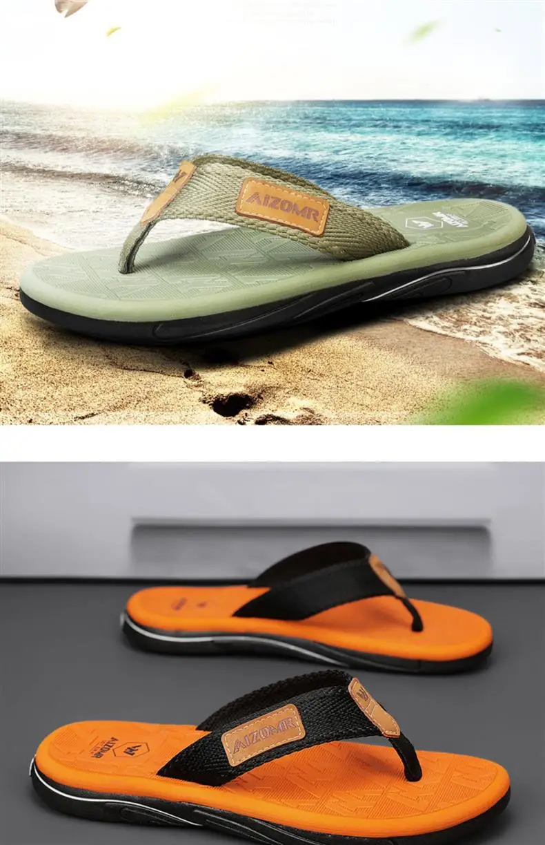 Vietnamese High-end Flip-flops Men's Summer Outer Wear Sports Flip-flops Outdoor Soft-soled Beach Large Size Sandals — feature 17