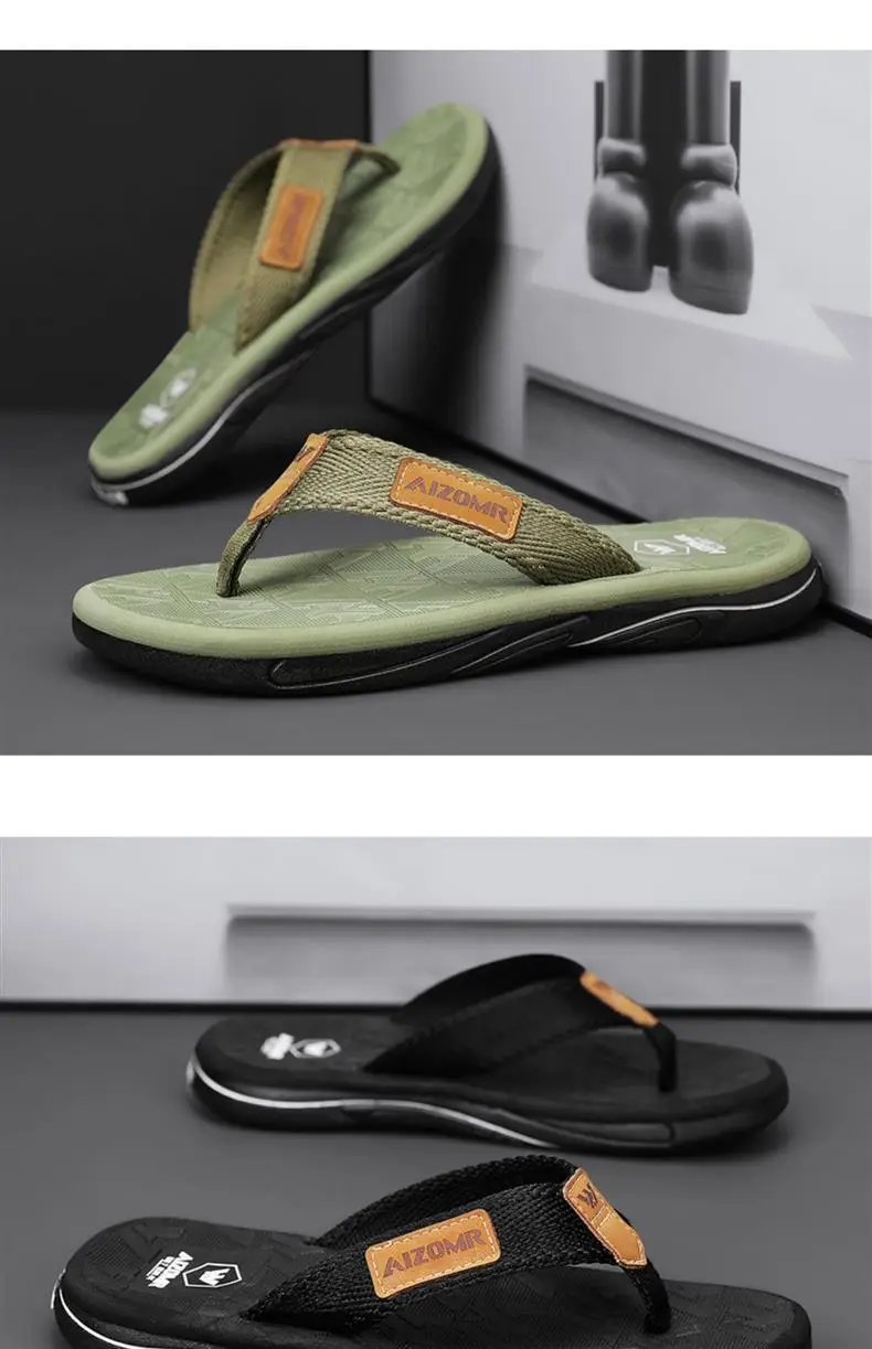 Vietnamese High-end Flip-flops Men's Summer Outer Wear Sports Flip-flops Outdoor Soft-soled Beach Large Size Sandals — feature 21