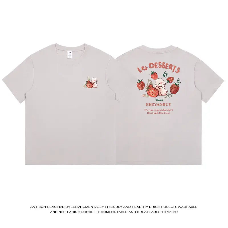 Men White Cotton Joker Print T-Shirt Short Sleeve - Image 3