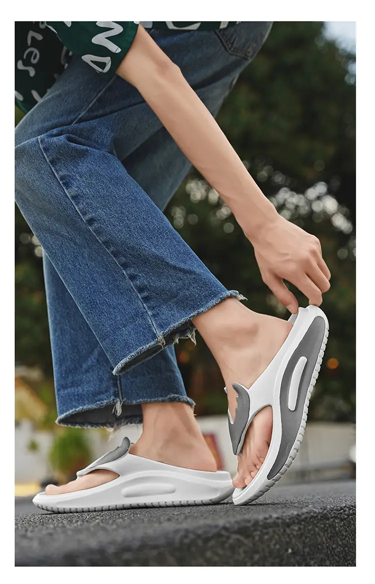 Flip-Flops Men's New Summer Outer Wear Non-Slip Soft-Soled Flip-Flops Outdoor Casual Fashion Beach Slippers — feature 21